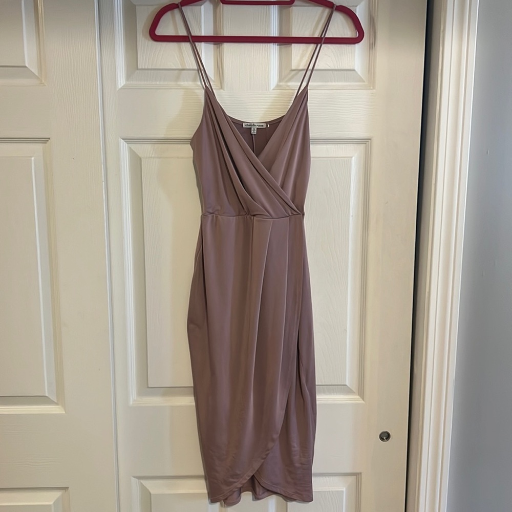Size Medium mauve midi dress